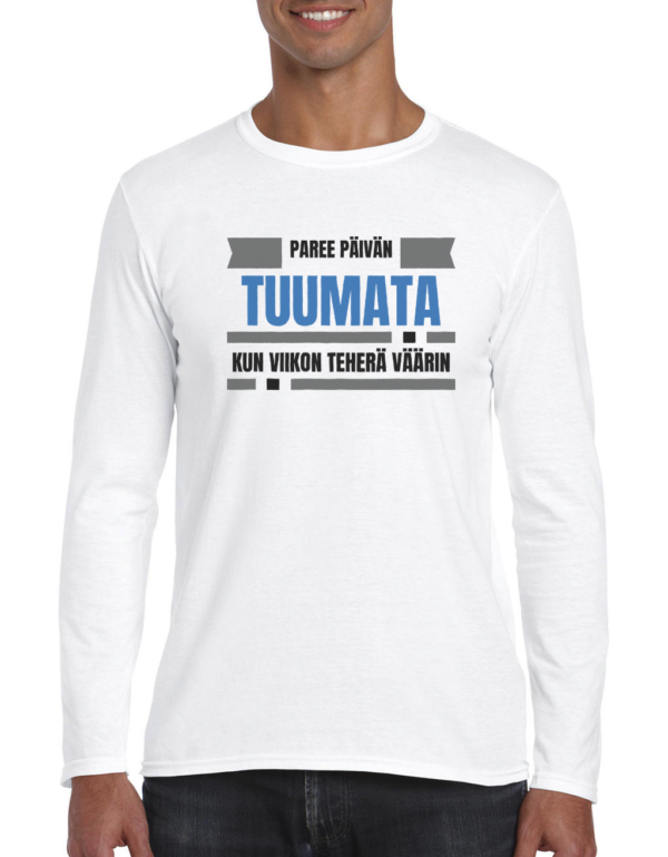 Huumoripaita Tuumata - Pitkähihainen - 9