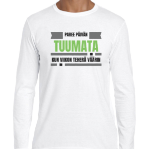 Huumoripaita Tuumata - Pitkähihainen - 32