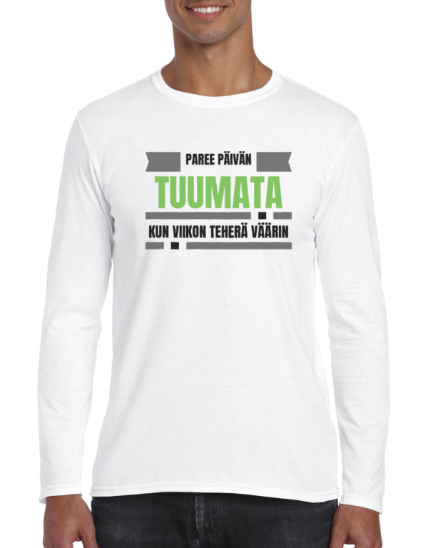 Huumoripaita Tuumata - Pitkähihainen - 10