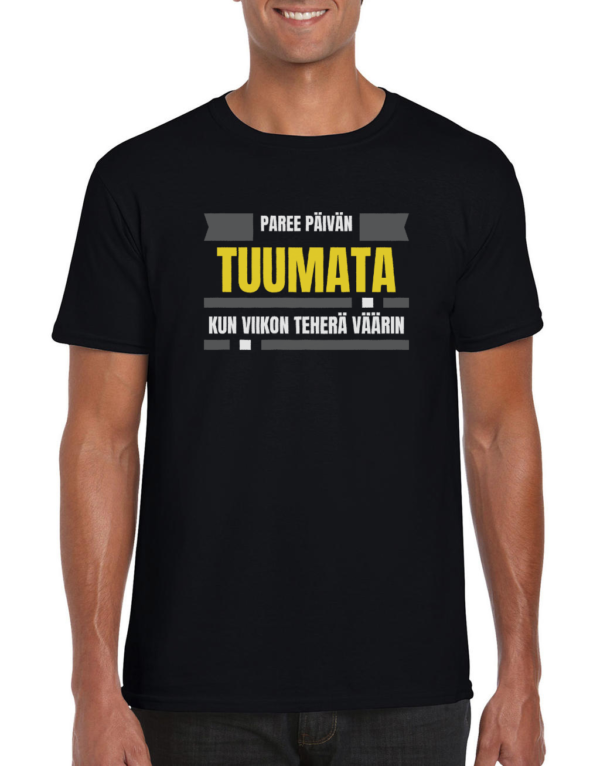 Huumoripaita Tuumata - T-paita - 6