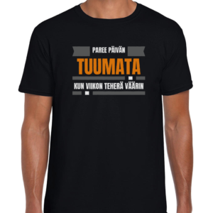 Huumoripaita Tuumata - T-paita - 16