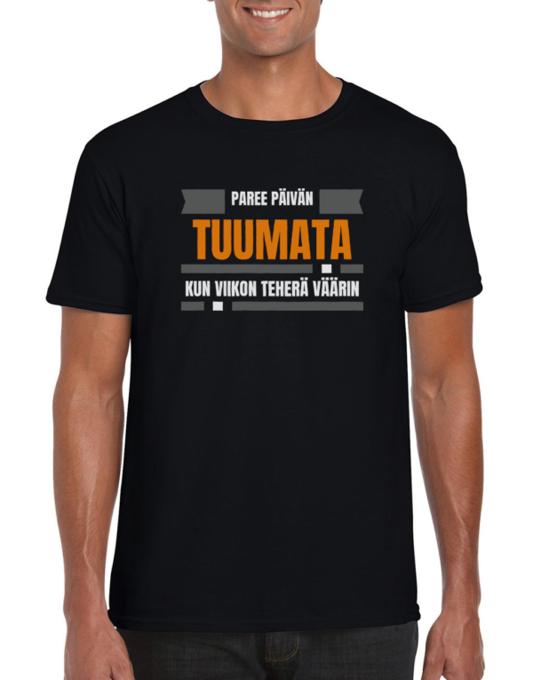 Huumoripaita Tuumata - T-paita - 2