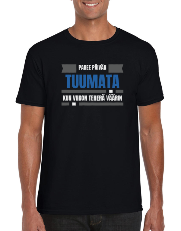 Huumoripaita Tuumata - T-paita - 4