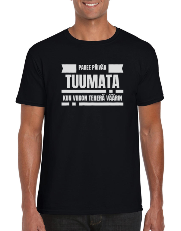 Huumoripaita Tuumata - T-paita - 7