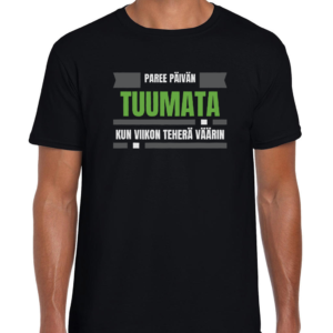 Huumoripaita Tuumata - T-paita - 18