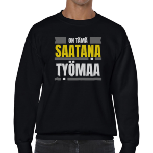 Huumoripaita Saatana työmaa - College - 36