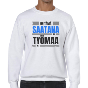 Huumoripaita Saatana työmaa - College - 18