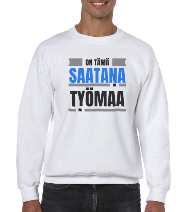 Huumoripaita Saatana työmaa - College - 3