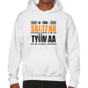 Huumoripaita Saatana työmaa - Huppari - 16