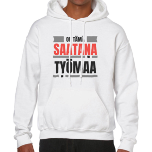 Huumoripaita Saatana työmaa - Huppari - 22