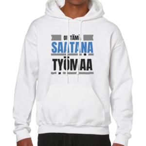 Huumoripaita Saatana työmaa - Huppari - 18