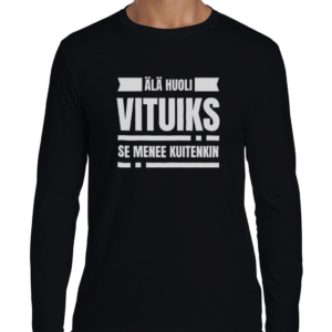 Huumoripaita Vituiks - Pitkähihainen - 26