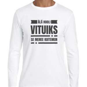 Huumoripaita Vituiks - Pitkähihainen - 38