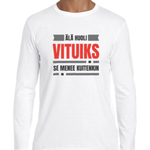 Huumoripaita Vituiks - Pitkähihainen - 34