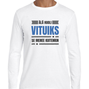 Huumoripaita Vituiks - Pitkähihainen - 30