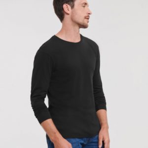 Russell Men's Pure Organic L/S Tee Miesten Orgaaninen Pitkähihainen T-Paita