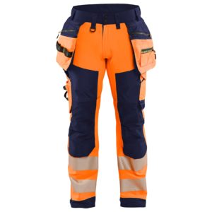 BLÅKLÄDER HIGHVIS SOFTSHELL RIIPPUTASKUHOUSUT 18202513 - 34