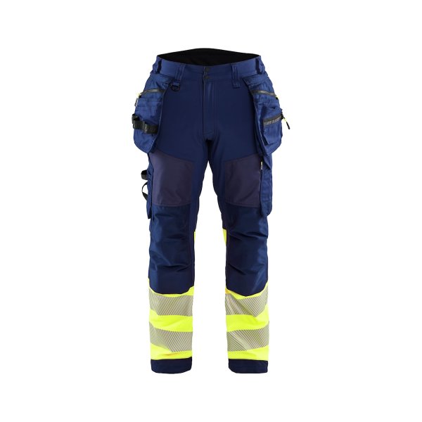 BLÅKLÄDER HIGHVIS SOFTSHEL RIIPPUTASKUHOUSUT 18212513 - 1