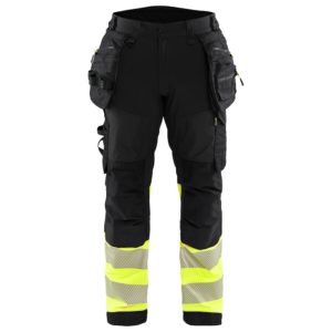 BLÅKLÄDER HIGHVIS SOFTSHEL RIIPPUTASKUHOUSUT 18212513 - 34