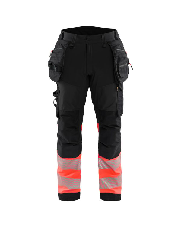 BLÅKLÄDER HIGHVIS SOFTSHEL RIIPPUTASKUHOUSUT 18212513 - 14