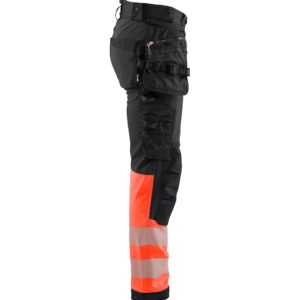 BLÅKLÄDER HIGHVIS SOFTSHEL RIIPPUTASKUHOUSUT 18212513 - 48