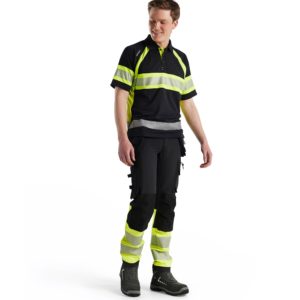 BLÅKLÄDER HIGHVIS PIKEEPAITA UV-SUOJALLA 33381051 - 39