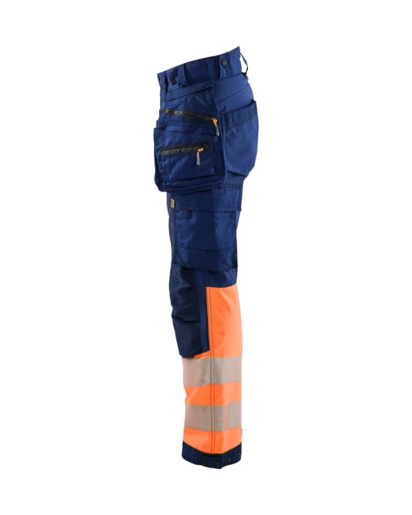 BLÅKLÄDER NAISTEN HIGHVIS SOFTSHELL RIIPPUTASKUHOUSUT 71142513 - 16