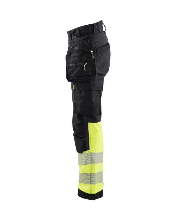 BLÅKLÄDER NAISTEN HIGHVIS SOFTSHELL RIIPPUTASKUHOUSUT 71142513 - 4