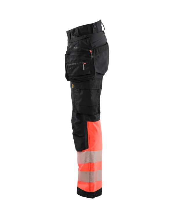 BLÅKLÄDER NAISTEN HIGHVIS SOFTSHELL RIIPPUTASKUHOUSUT 71142513 - 8