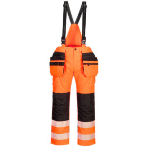 Portwest PW3 Hi-Vis Sadetta kestävät avohaalarit - 9