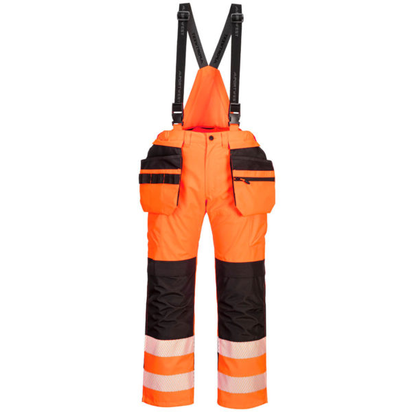 Portwest PW3 Hi-Vis Sadetta kestävät avohaalarit - 3