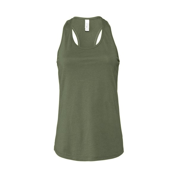 Bella+Canvas Jersey Racerback Toppi - 16