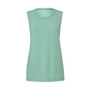 Bella+Canvas Flowy Scoop Muscle Tank Top - 14