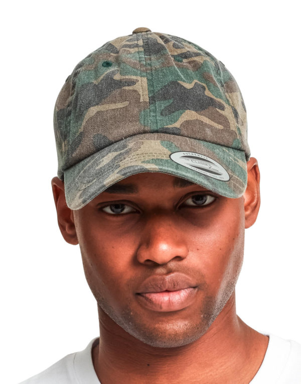 Flexfit Low Profile Camo Washed Lippis - 2