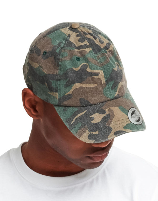 Flexfit Low Profile Camo Washed Lippis - 3