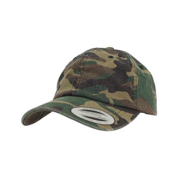 Flexfit Low Profile Camo Washed Lippis - 1