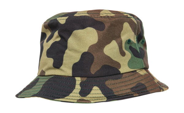 Flexfit Camo Buckethattu - 2