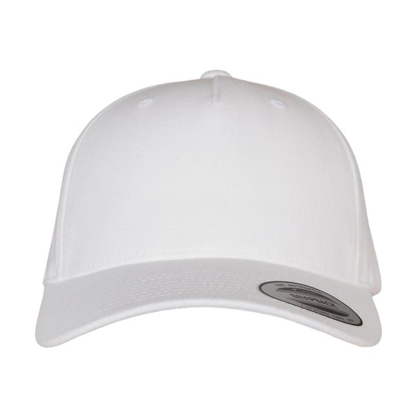 Flexfit 5-Panel Premium Curved Visor Snapback Cap - 9