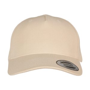 Flexfit 5-Panel Premium Curved Visor Snapback Cap - 37