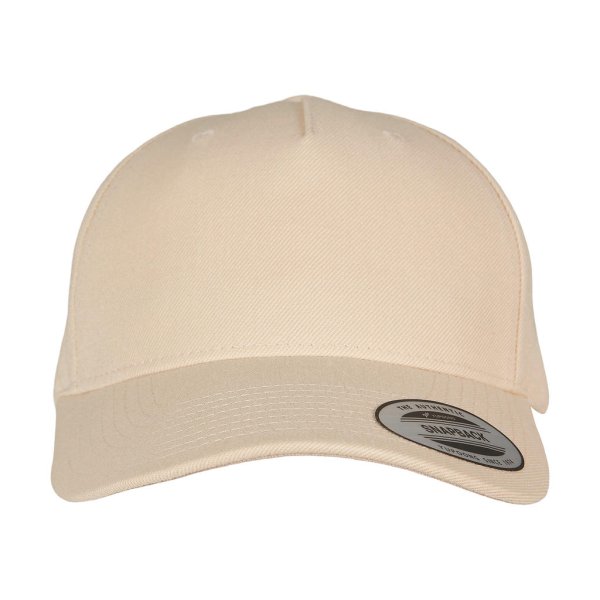 Flexfit 5-Panel Premium Curved Visor Snapback Cap - 10