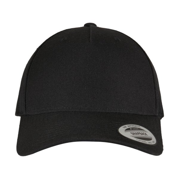 Flexfit 5-Panel Premium Curved Visor Snapback Cap - 11