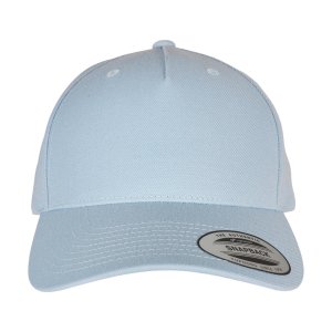 Flexfit 5-Panel Premium Curved Visor Snapback Cap - 45