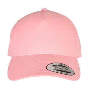 Flexfit 5-Panel Premium Curved Visor Snapback Cap - 51