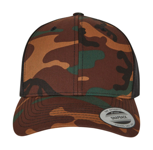 Flexfit Retro Trucker Camo Lippis - 5