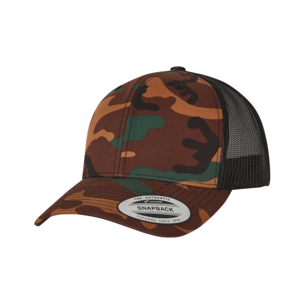 Flexfit Retro Trucker Camo Lippis - 1