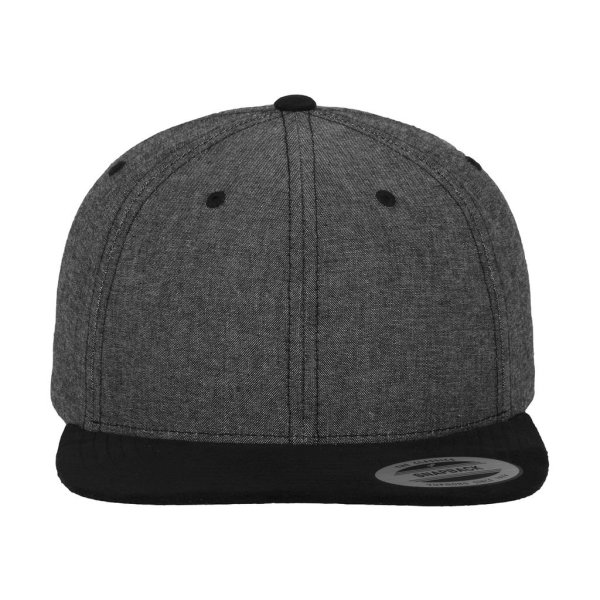 Flexfit Chambray-Suede Snapback - 9