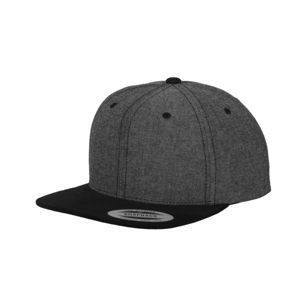 Flexfit Chambray-Suede Snapback - 1