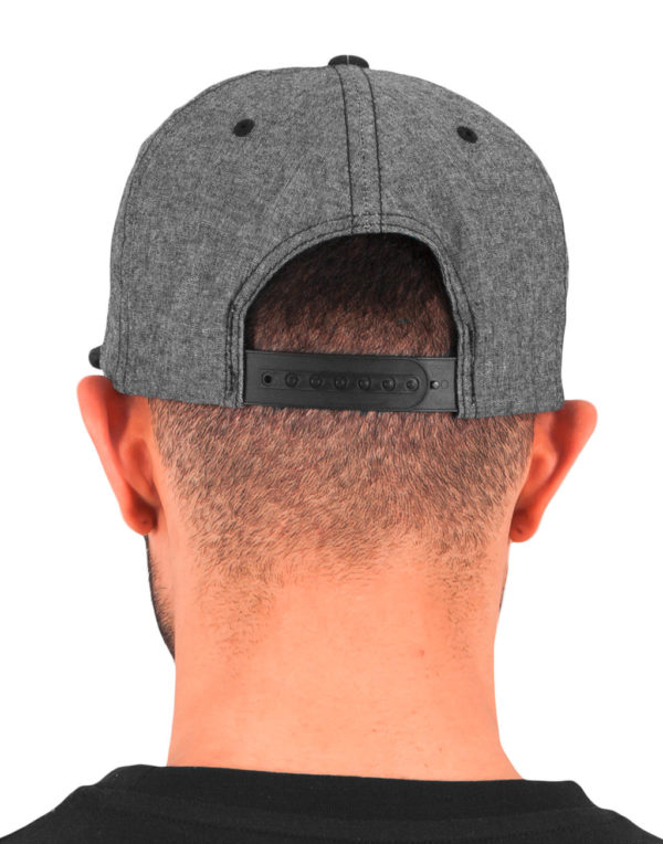 Flexfit Chambray-Suede Snapback - 3