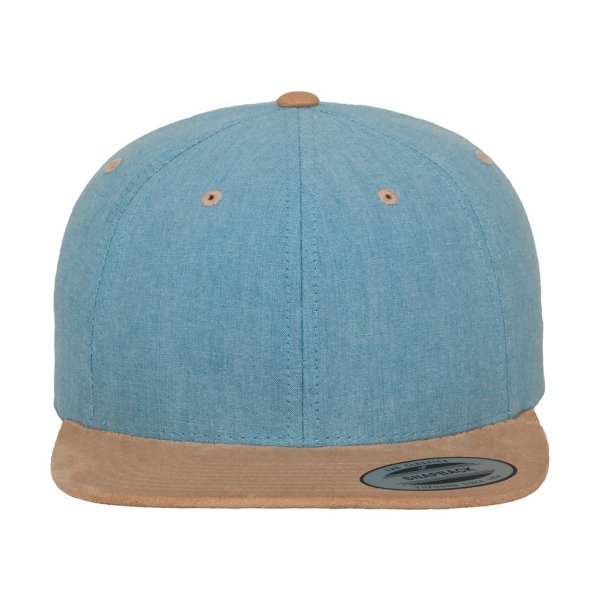 Flexfit Chambray-Suede Snapback - 10