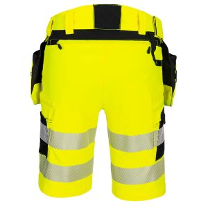 PORTWEST DX4 Hi-Vis Riipputaskulliset shortsit - 7